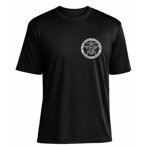 Black Cooling Performance Short Sleeve with full color graphics