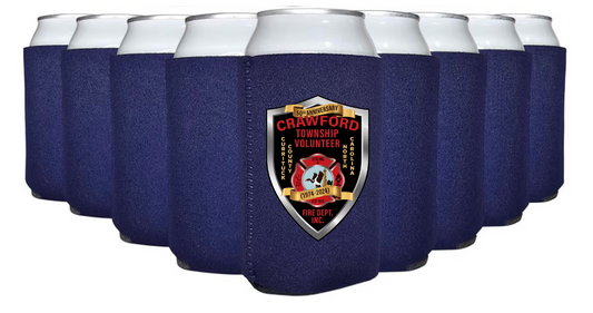 Neoprene Koozies w/custom dtf print