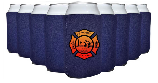 Neoprene Koozies w/custom dtf print