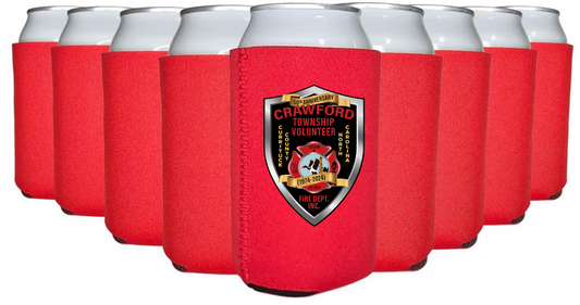 Neoprene Koozies w/custom dtf print