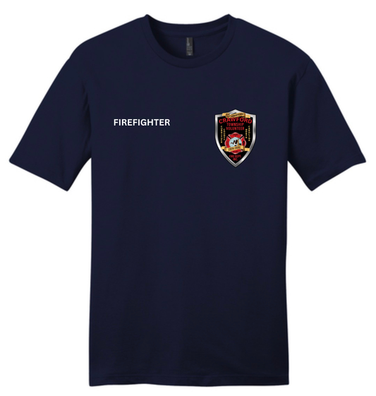 FIRE FIGHTER- Short Sleeve t-shirt